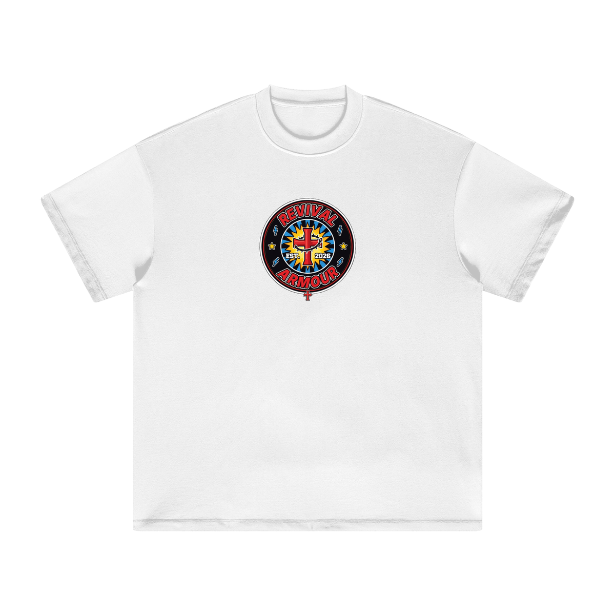 REVIVAL EST. 2026 ARMOUR JESUS DIED FOR OUR SINS T-Shirt