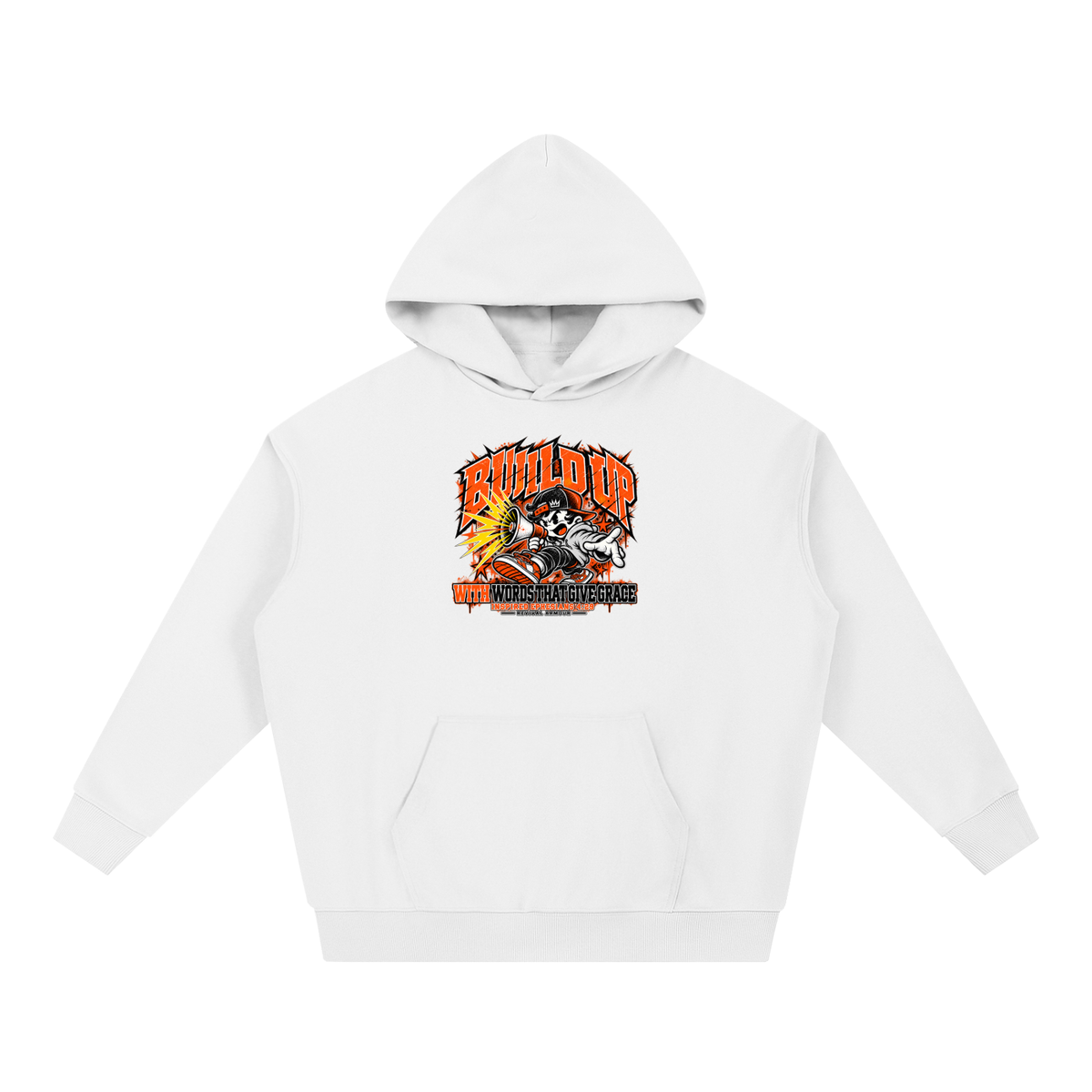 BUILD UP WITH WORDS THAT GIVE GRACE INSPIRED BY EPHESIANS 4:29 Hoodie