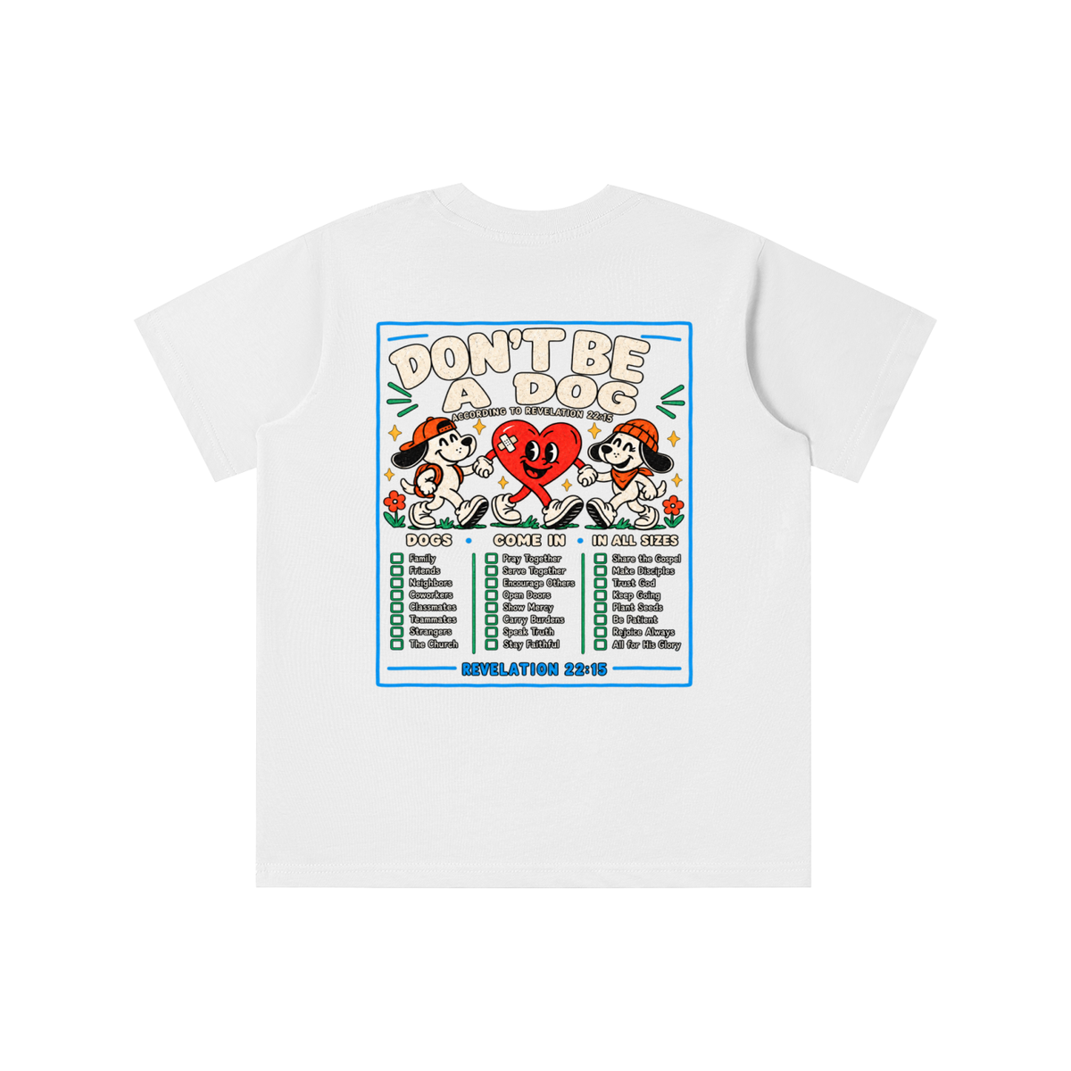 CAST ALL YOUR BURDENS TO JESUS ACCORDING TO Matthew 11:28–30 THO youth T-shirt