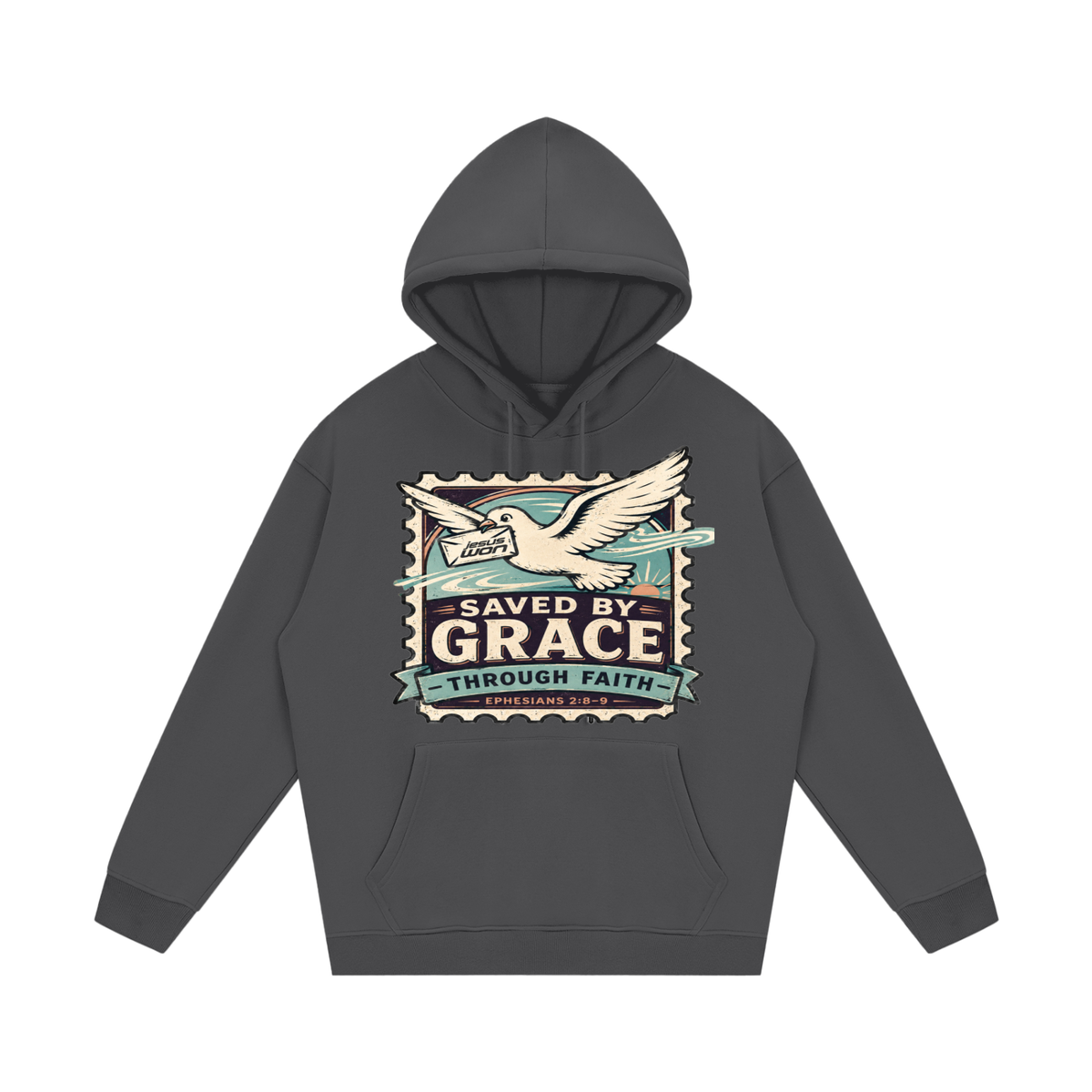 Saved by Grace through faith Hoodie