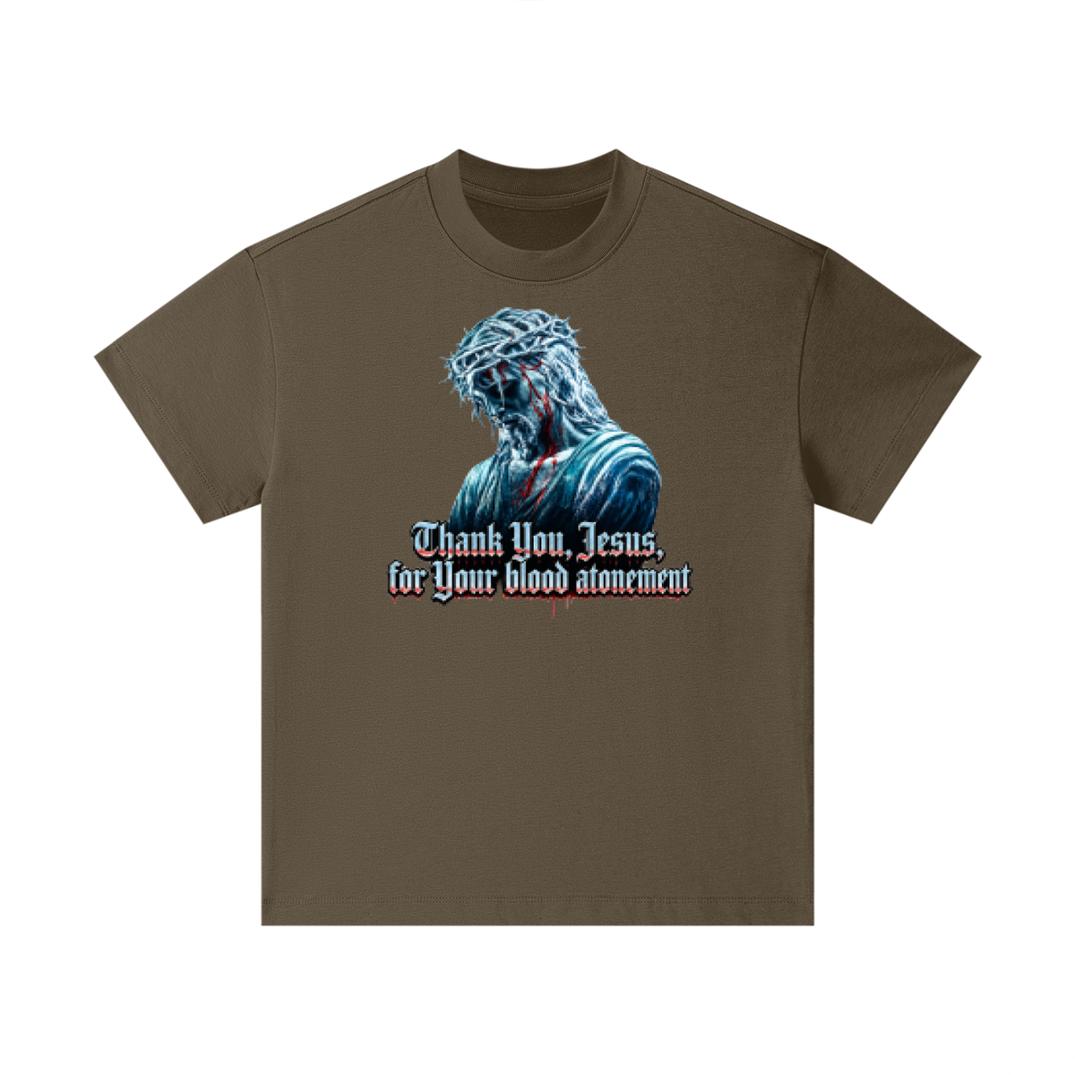 Thank you Jesus for your blood atonement Kids T-Shirt