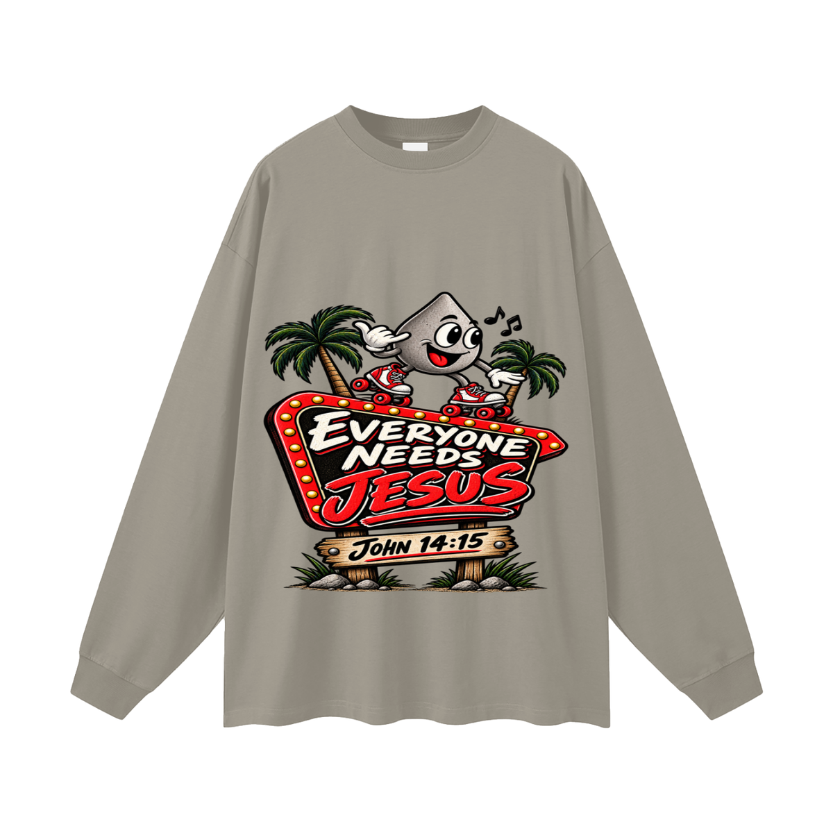 Everybody needs Jesus Long Sleeve T-Shirt