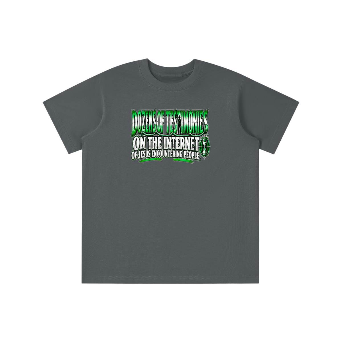DOZENS OF TESTIMONIES ON THE INTERNET OF JESUS ENCOUNTERING PEOPLE. youth T-shirt
