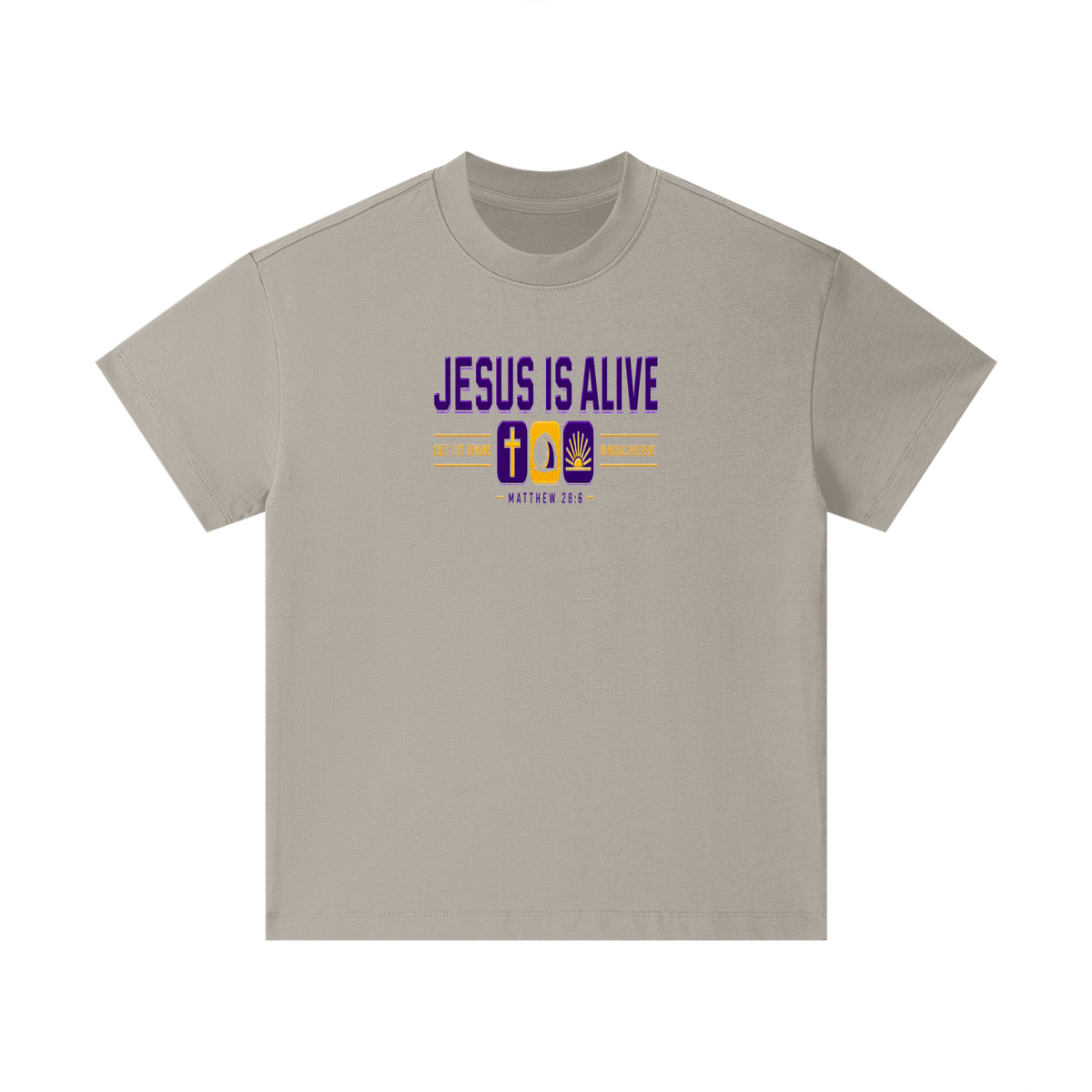 JESUS IS ALIVE CAST OUT DEMONS ON MICHAELJPHELPS.NET Kids T-Shirt