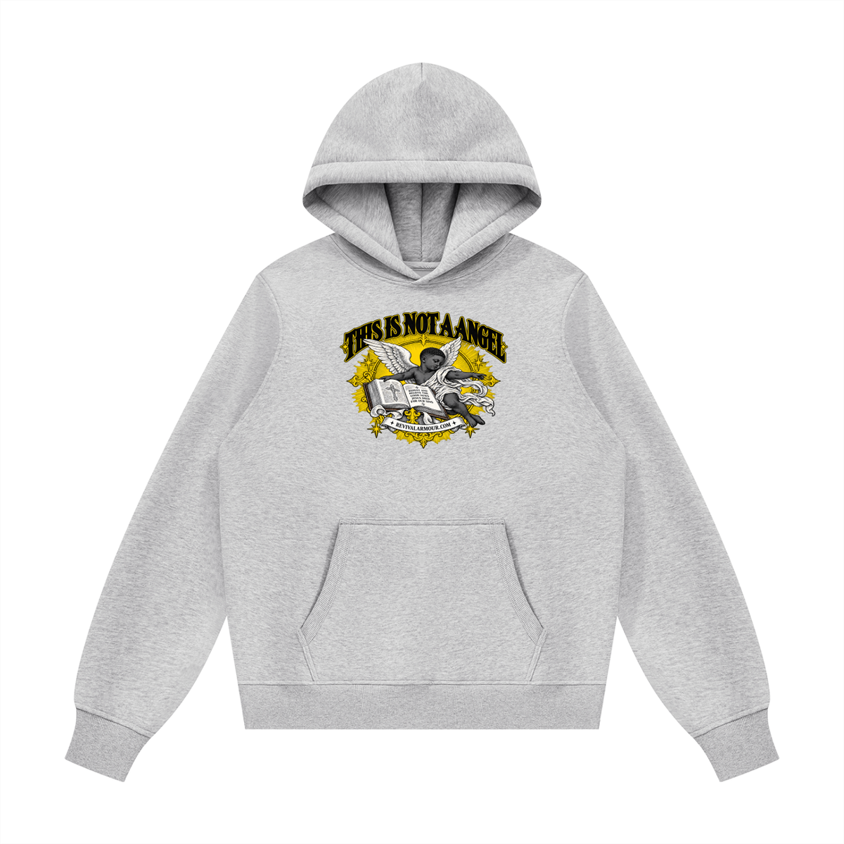 THIS IS NOT A ANGEL REPENT AND BELIEVE THE GOOD NEWS JESUS DIED FOR OUR SIN REVIVALARMOUR.COM Hoodie