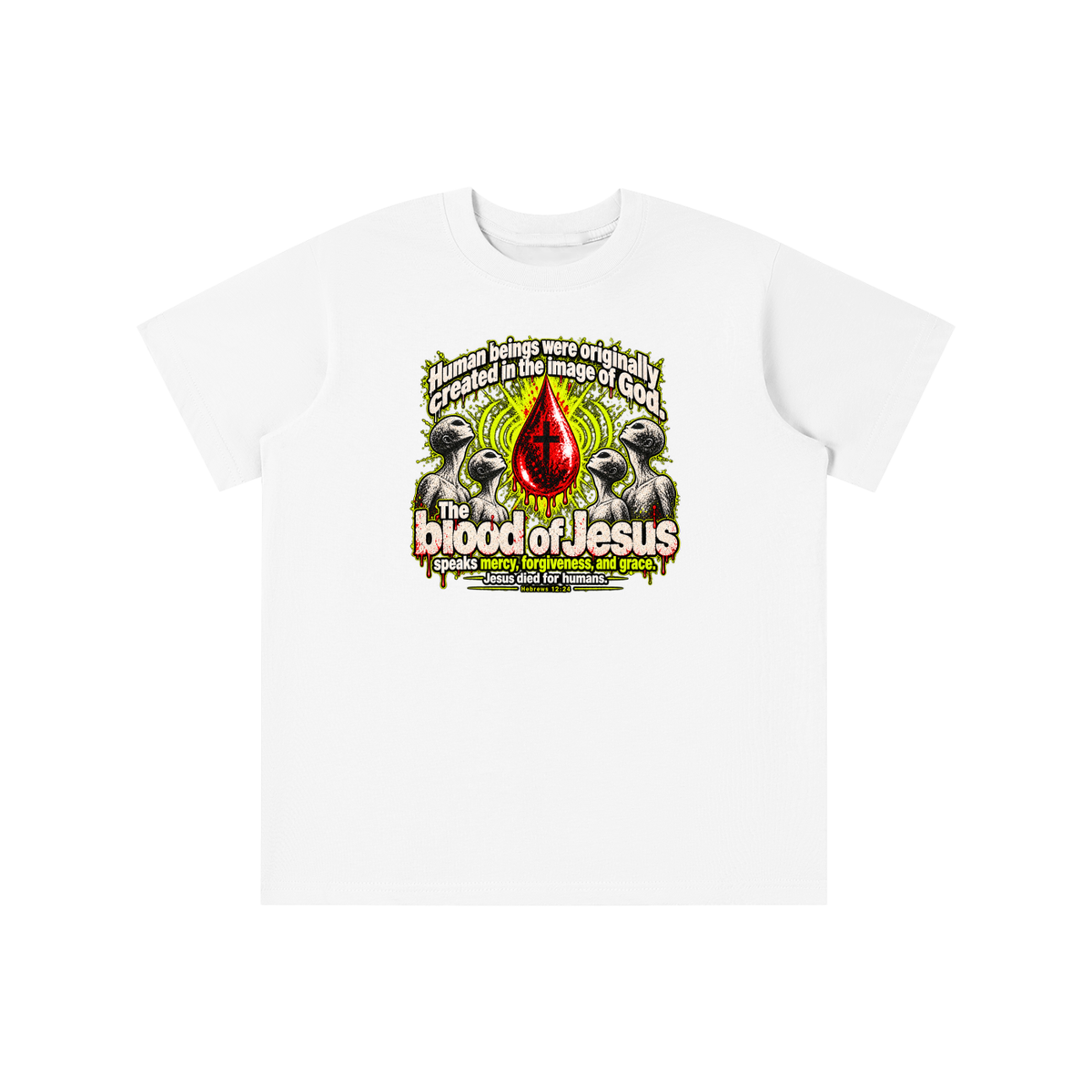 HUMAN BEINGS WERE ORIGINALLY CREATED IN THE IMAGE OF GOD youth T-shirt