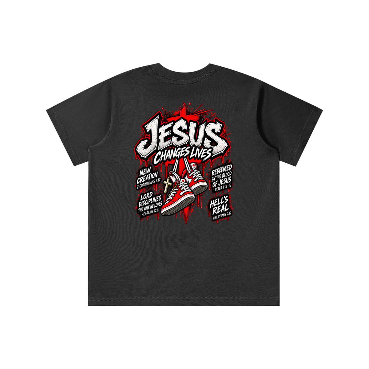 JESUS CHANGES LIVES youth T-shirt