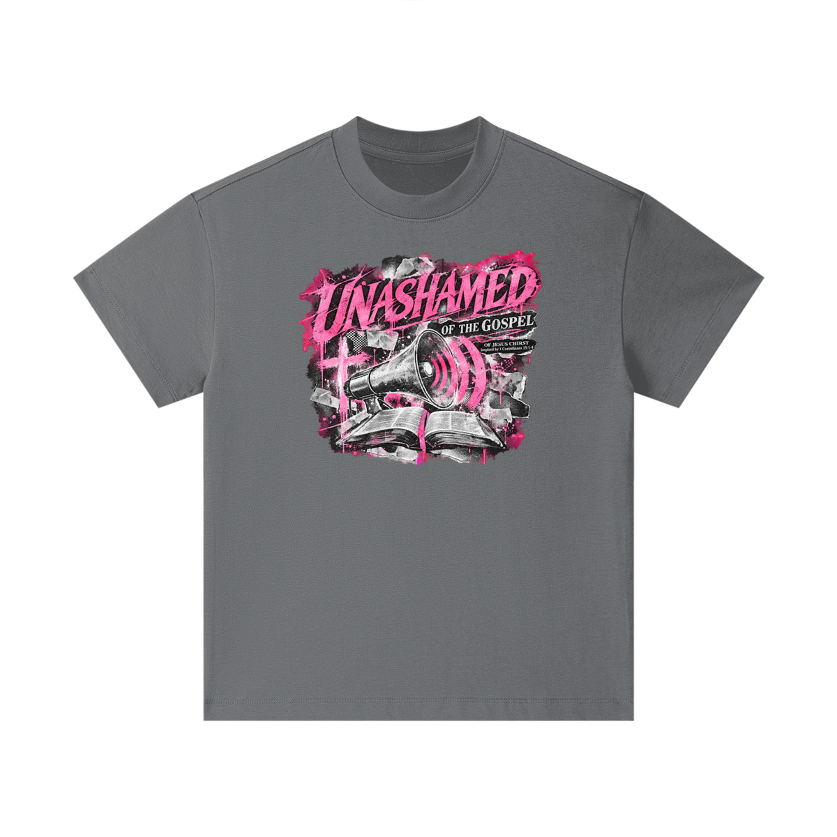 UNASHAMED OF THE GOSPEL OF JESUS CHIRST Inspired by 1 Corinthians 15:1-4 Kids T-Shirt