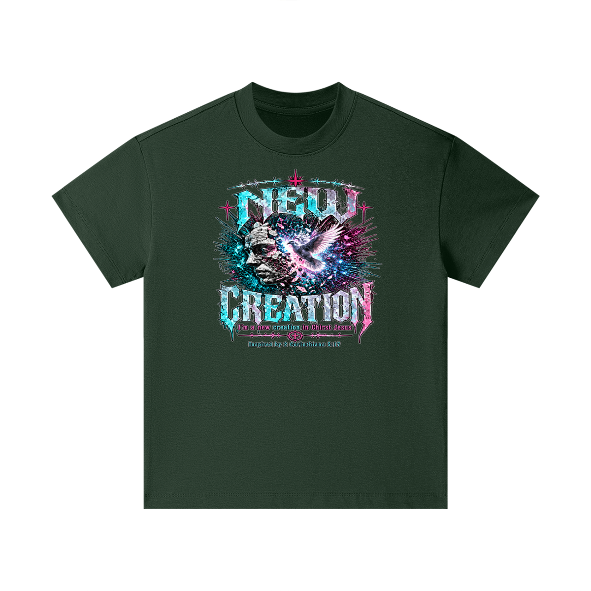 NEW CREATION I'm a new creation in Chirst Jesus Inspired by 2 Corinthians 5:17 Kids T-Shirt