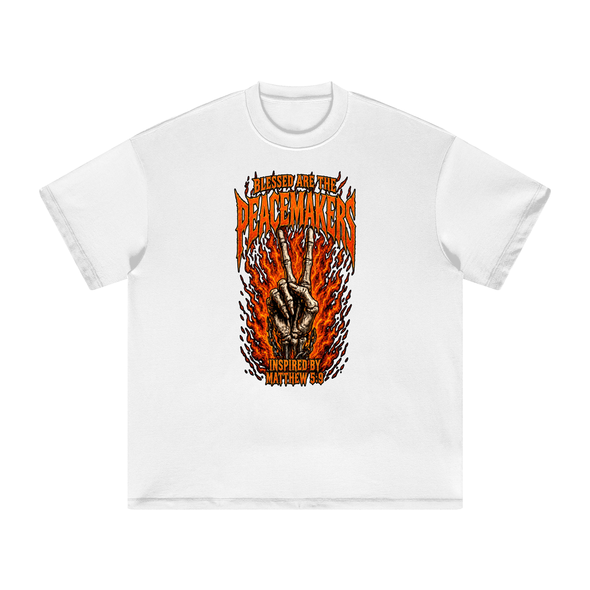 BLESSED ARE THE PEACEMAKERS INSPIRED BY MATTHEW 5:9 T-Shirt