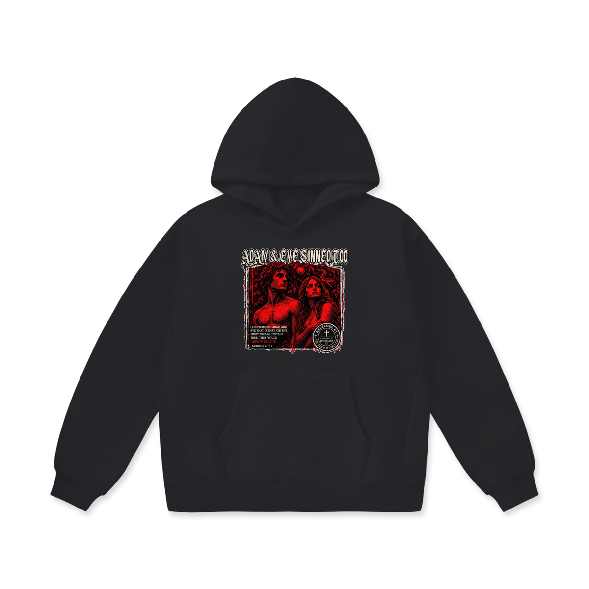 ADAM & EVE SINNED TOO Hoodie
