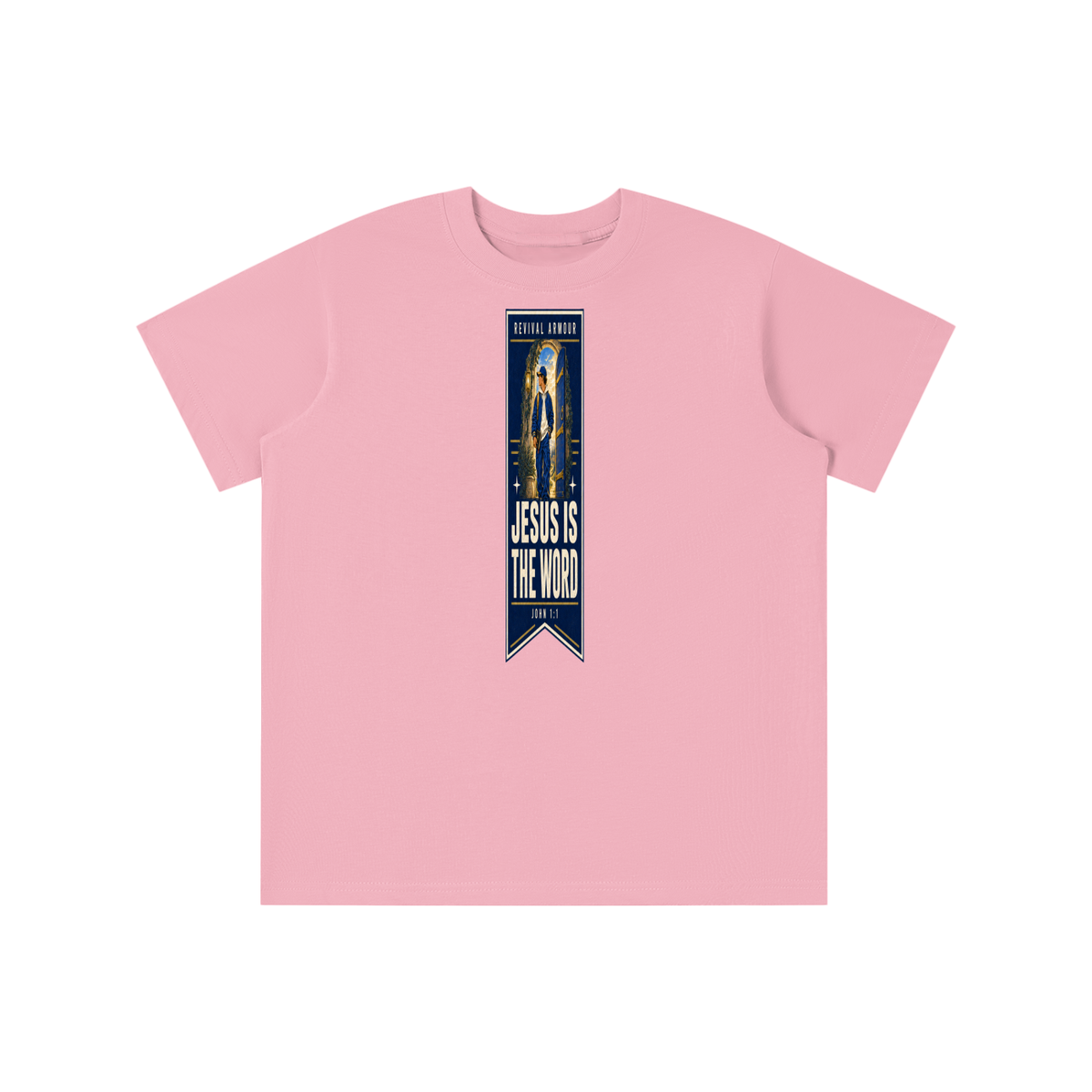 REVIVAL ARMOUR JESUS IS THE WORD _ JOHN 1:1 youth T-shirt