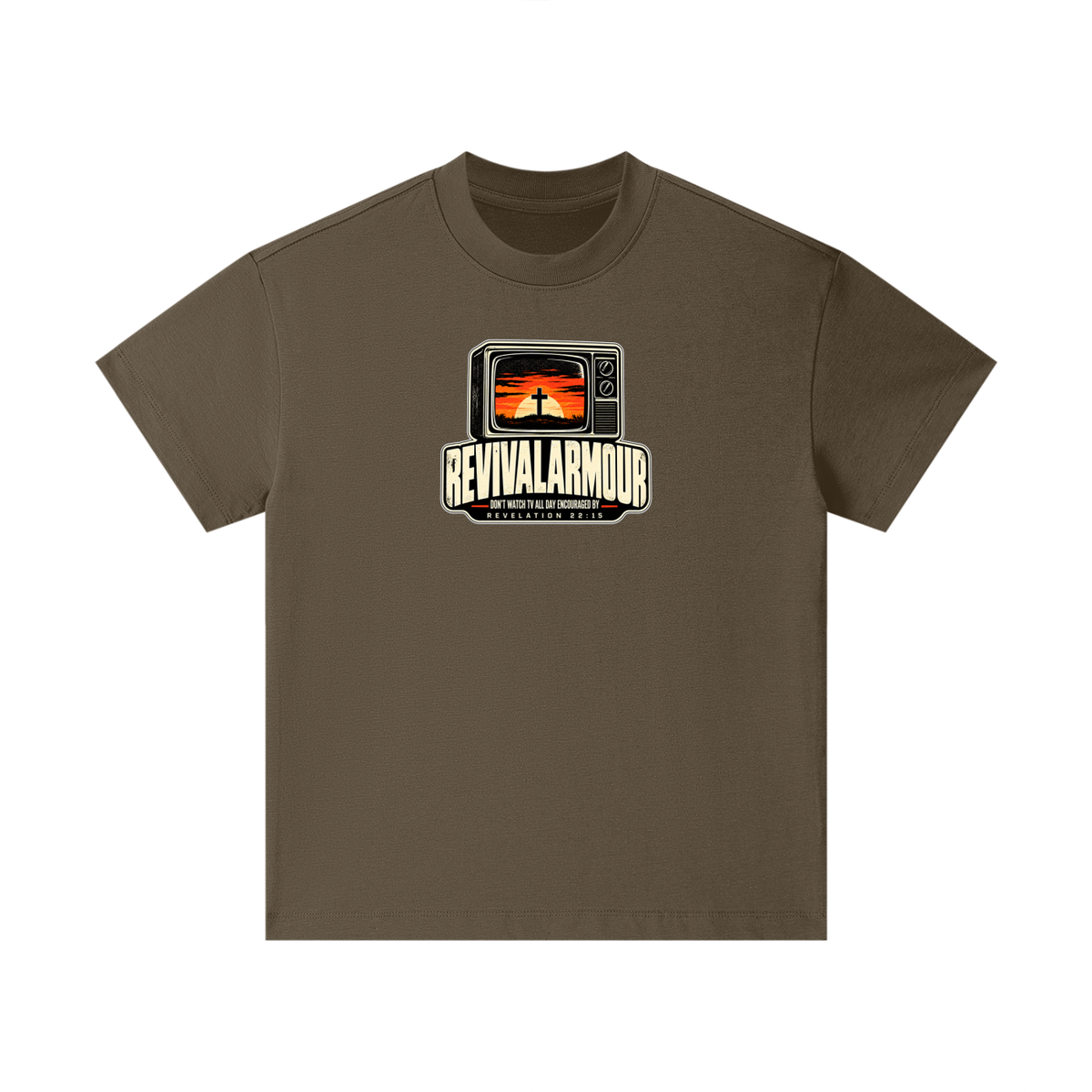 REVIVAL ARMOUR DON'T WATCH ALL DAY ENCOURAGED BY REVELATION 22:15 kids T-Shirt