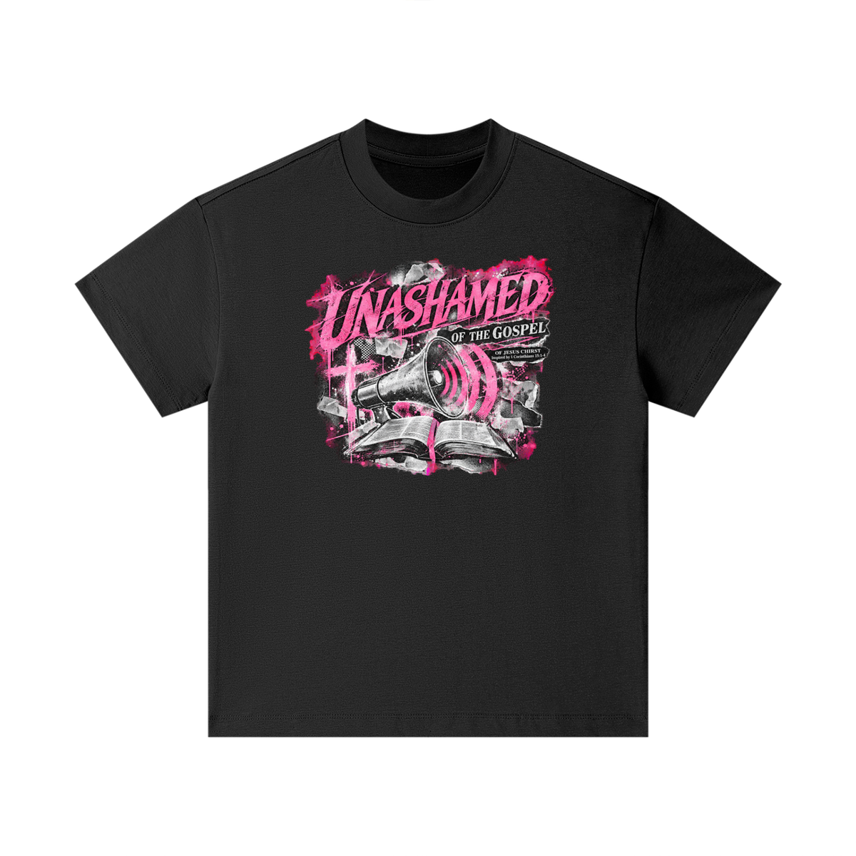 UNASHAMED OF THE GOSPEL OF JESUS CHIRST Inspired by 1 Corinthians 15:1-4 Kids T-Shirt