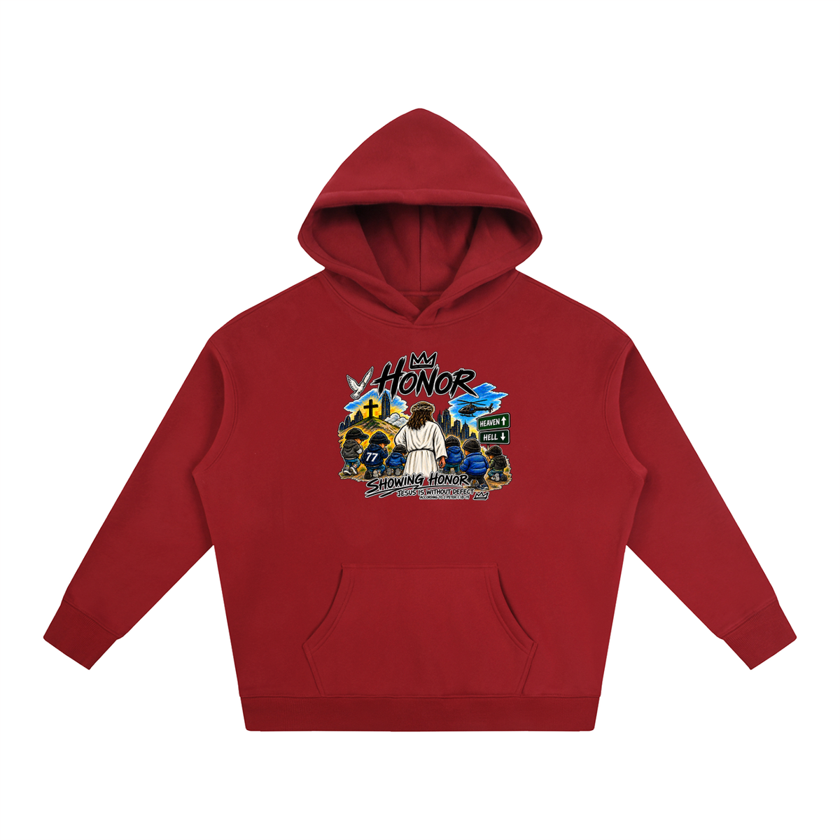 HONOR SHOWING HONOR JESUS IS WITHOUT DEFECT ACCORDING TO 1 PETER 1:18-19 Hoodie
