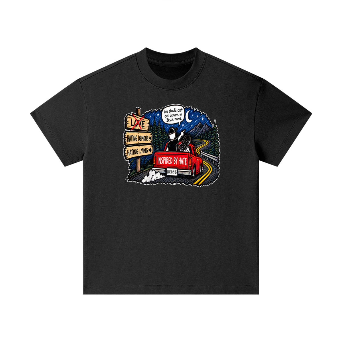 INSPIRED BY HATE Kids T-Shirt