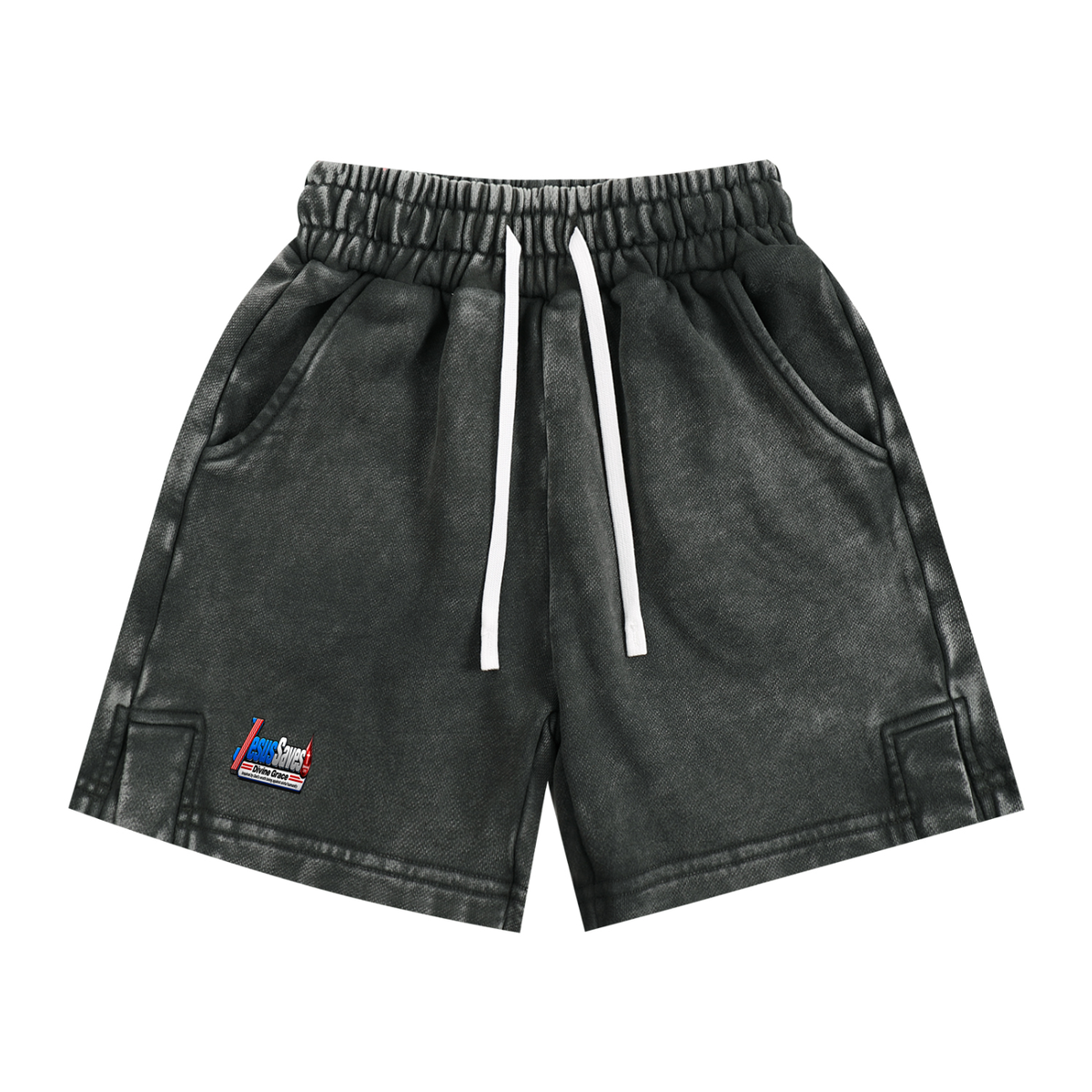 JESUS SVAES (EPHESIANS 2:8-9) DIVINE GRACE INSPIRED BY GOD'S WRATH BEING AGAINST SINFUL HUMANITY Kids' Shorts