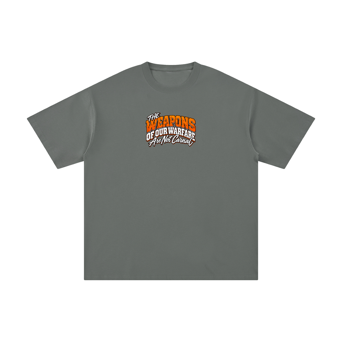 THE WEAPONS OF OUR WARFARE ARE NOT CARNAL HE IS COMMANDING EVIL SPIRITS TO LEAVE IN THE NAME OF JESUS - LUKE 10:19 - T-Shirt