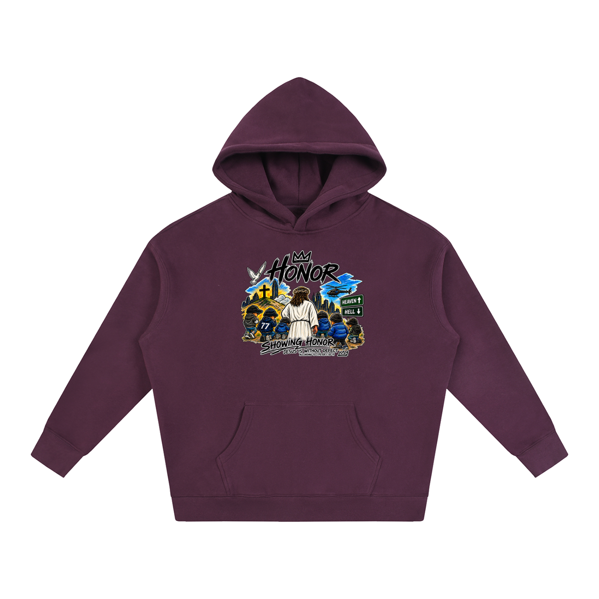 HONOR SHOWING HONOR JESUS IS WITHOUT DEFECT ACCORDING TO 1 PETER 1:18-19 Hoodie