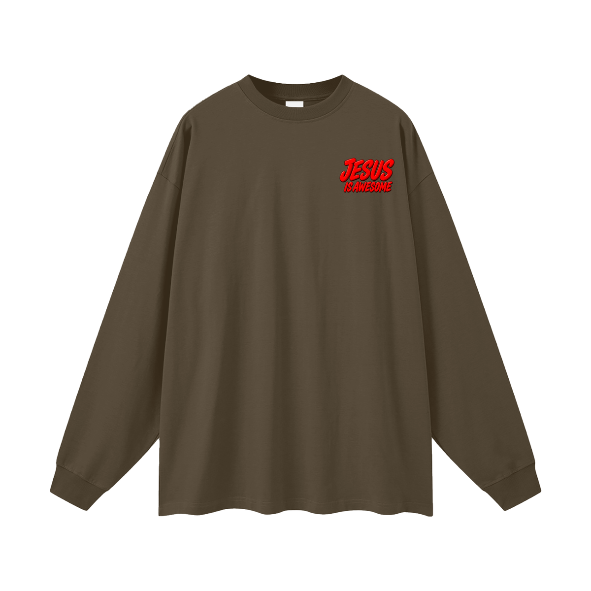 JESUS IS AWESOME GRACE WINS GRACE 289 EVERYTIME EPHESIANS 2:8-9 Long Sleeve T-Shirt
