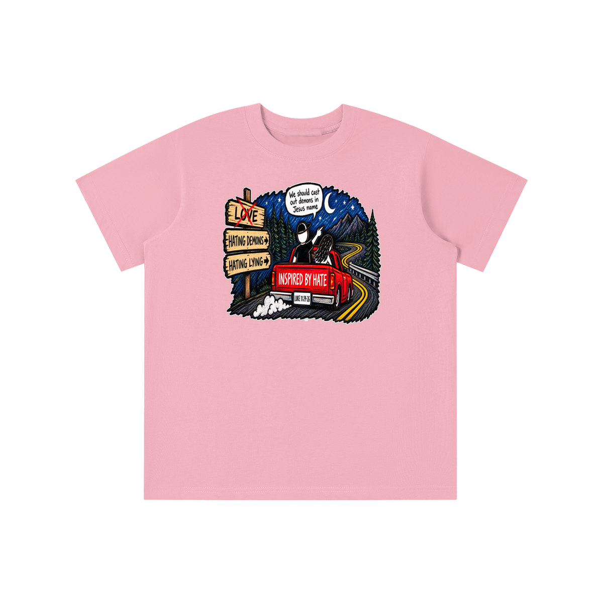 INSPIRED BY HATE youth T-shirt