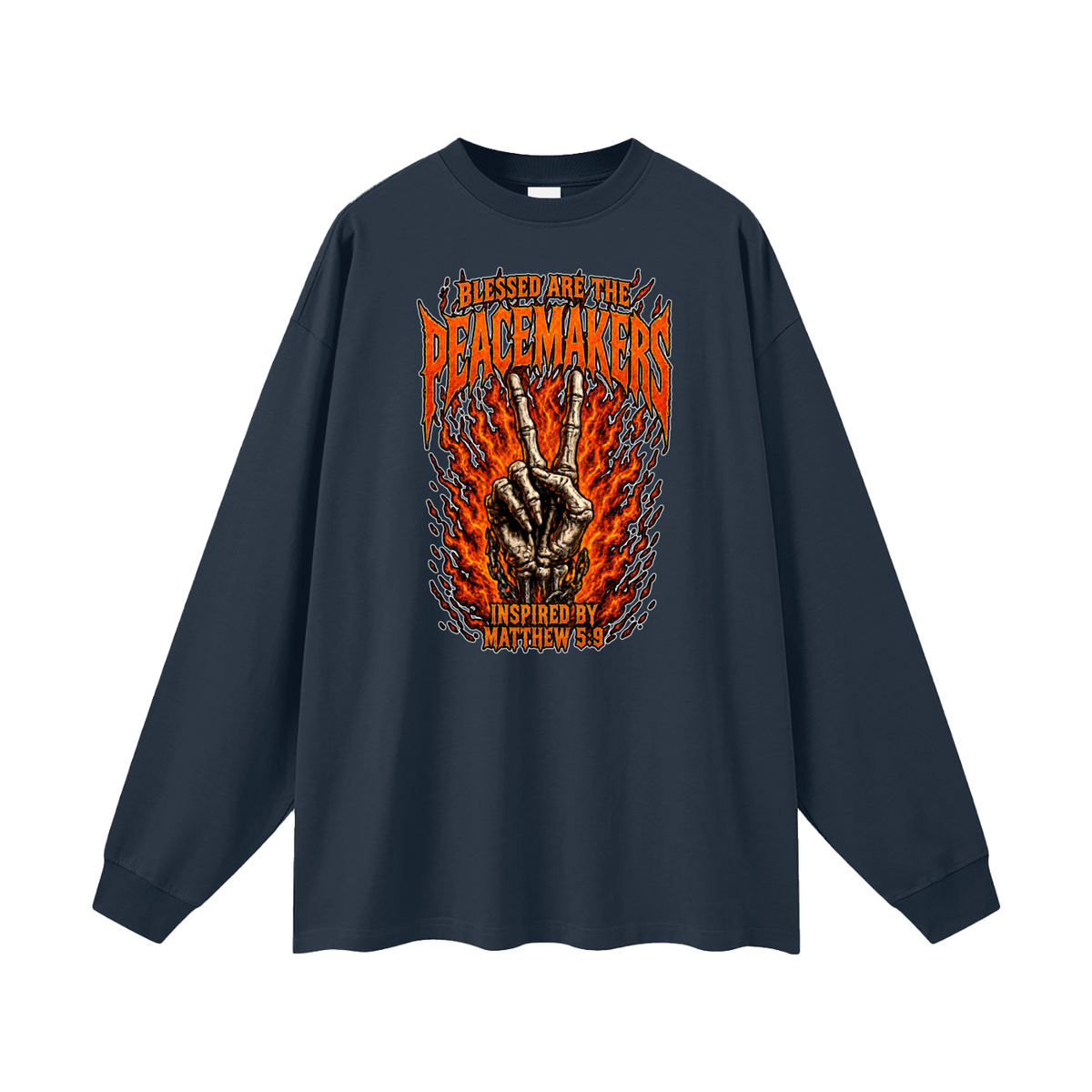Oversized Unisex Long Sleeve T-Shirt