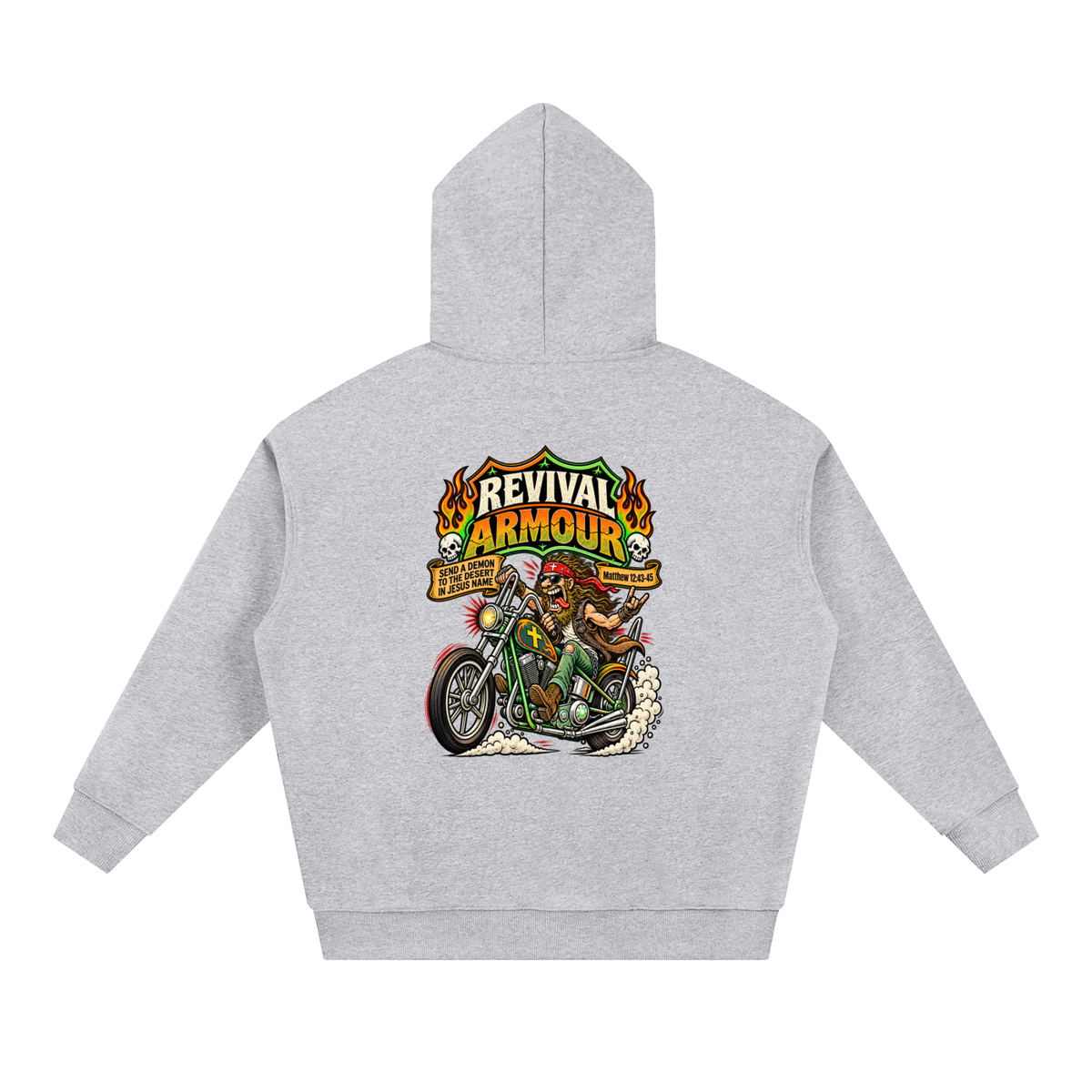 REVIVAL ARMOUR SEND A DEMON TO THE DESERT IN JESUS NAME [MATTHEW 12:43-45] Hoodie