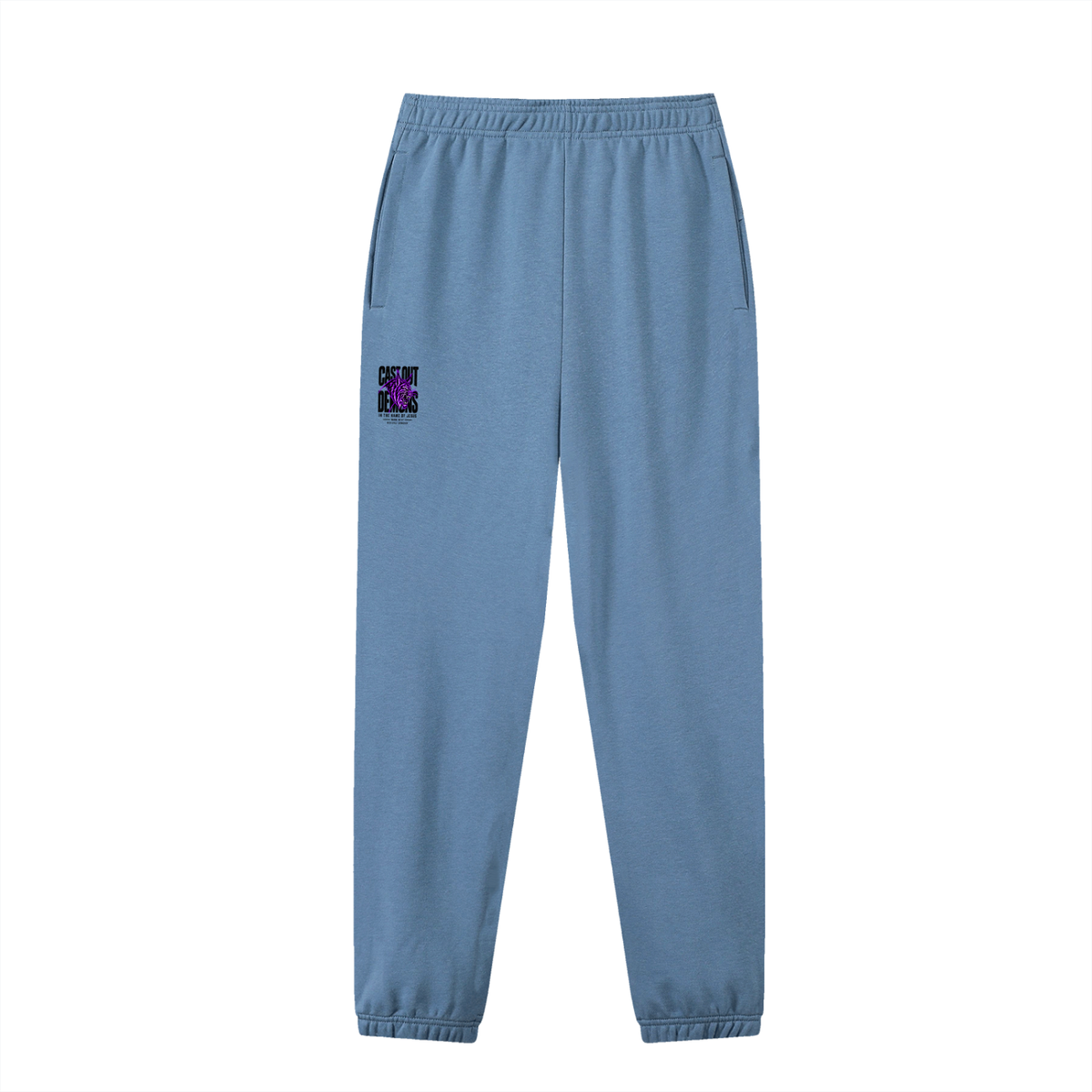 CAST OUT DEMONS IN THE NAME OF JESUS MARK 16:17 REVIVAL ARMOUR Sweatpants
