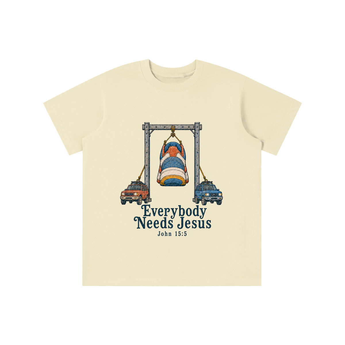 Everybody needs Jesus youth T-shirt