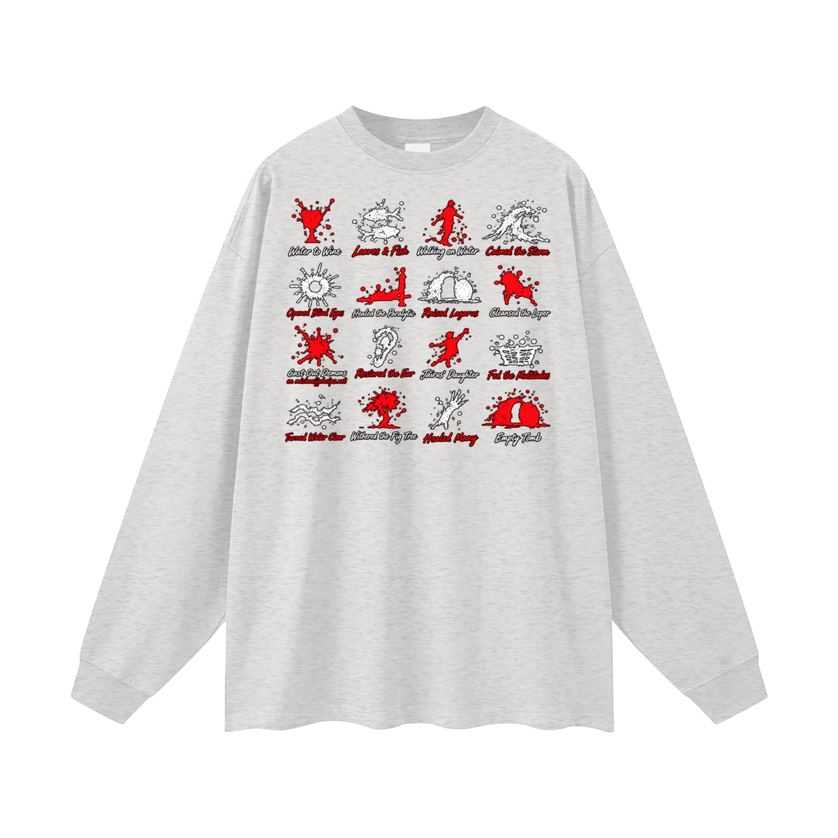 cast out demons on Michaeljphelps.Net Long Sleeve T-Shirt