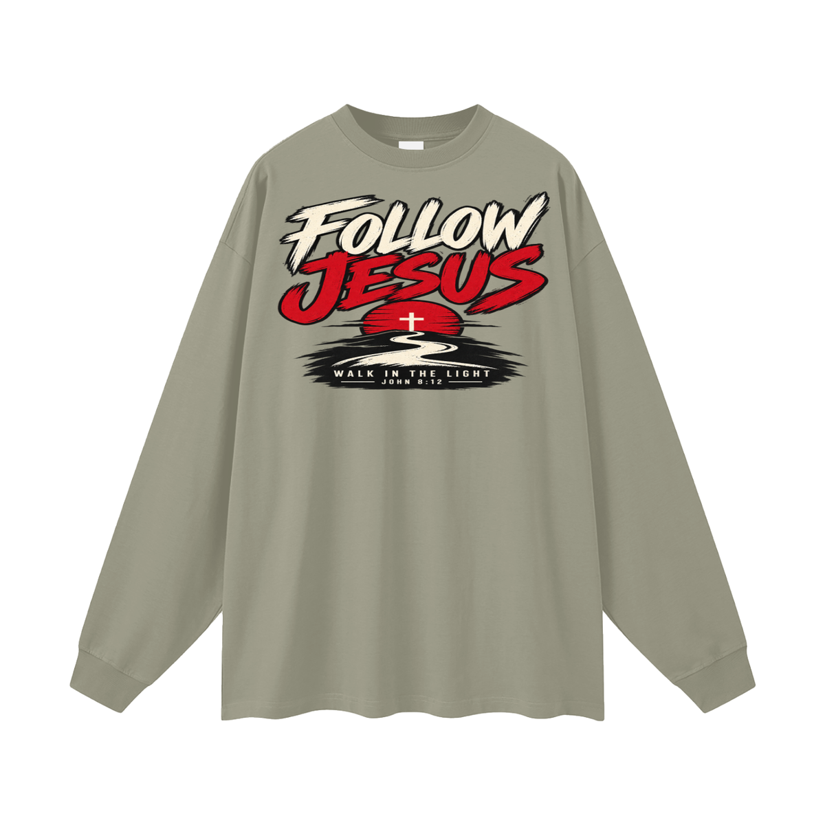 Follow Jesus Long Sleeve T-Shirt