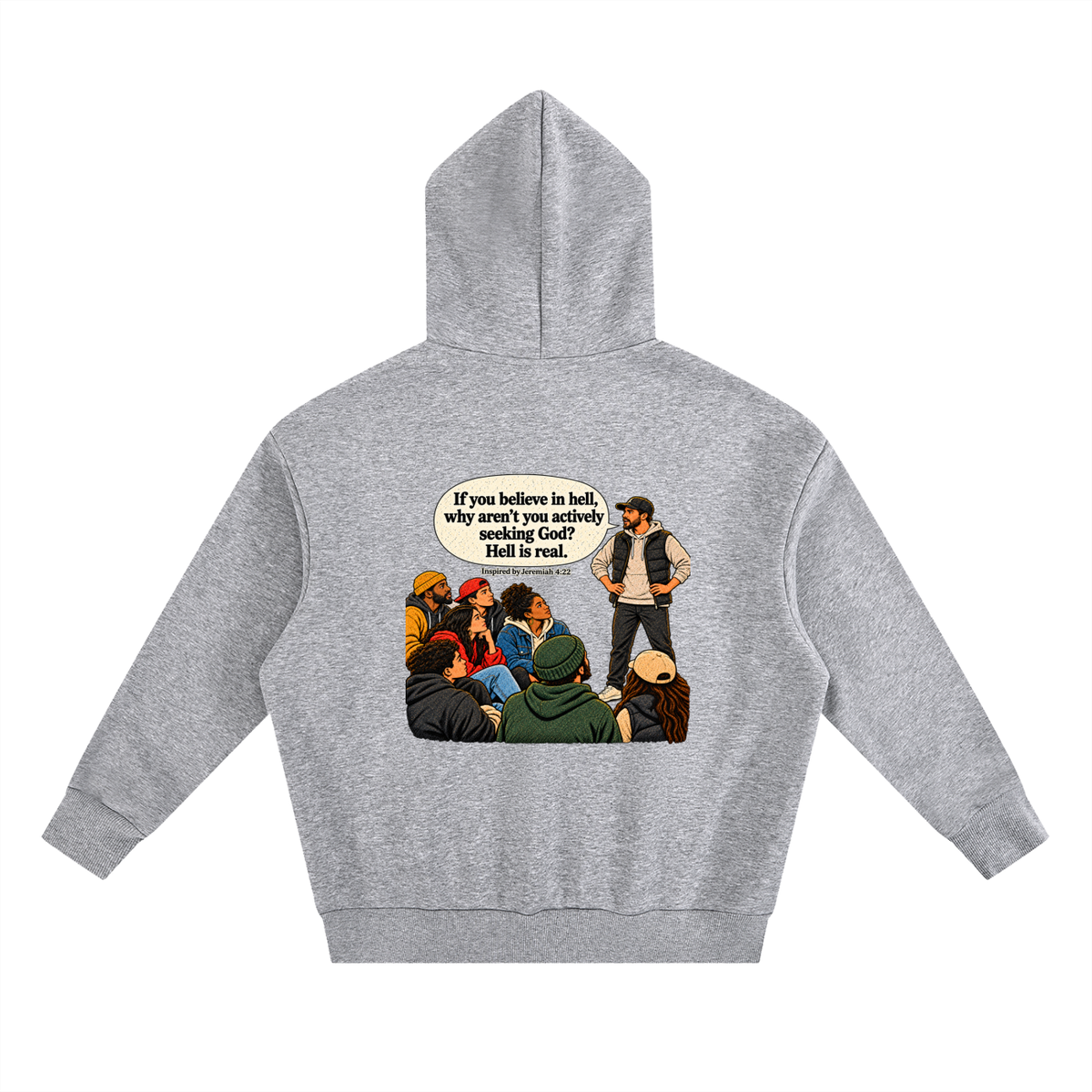 HELL IS NOT DOPE Hoodie