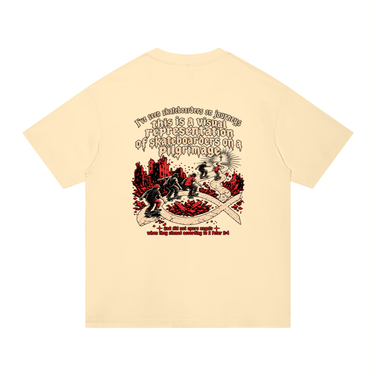 skateboarders on a pilgrimage T-Shirt