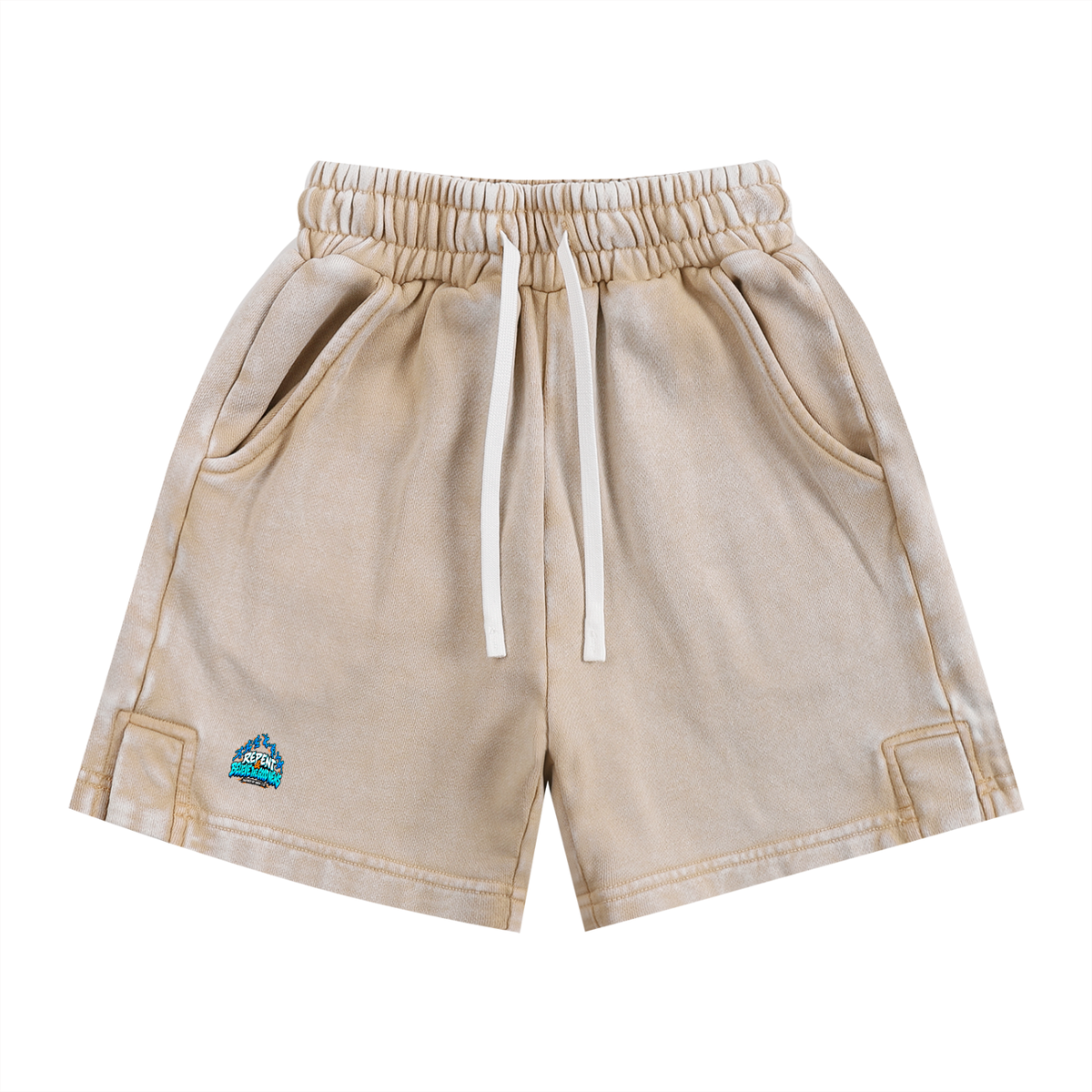 REPENT & BELIEVE THE GOOD NEWS INSPIRED BY MARK 1:15 Kids' Shorts