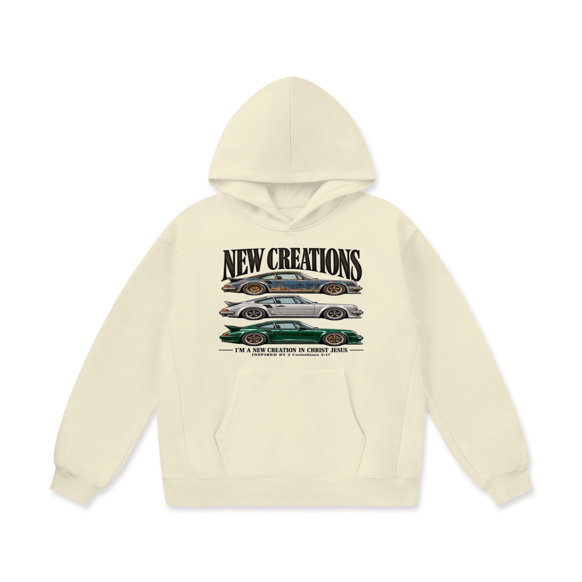 NEW CREATIONS I'M A NEW CREATION IN CHRIST JESUS INSPIRED BY 2 Corinthians 5:17 Hoodie
