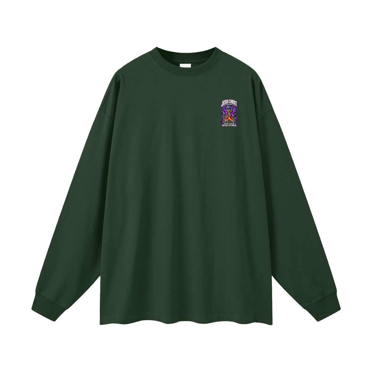 JESUS CHRIST WILL JUDGE THE WORLD ACCORDING TO ACT 17:31 Long Sleeve T-Shirt