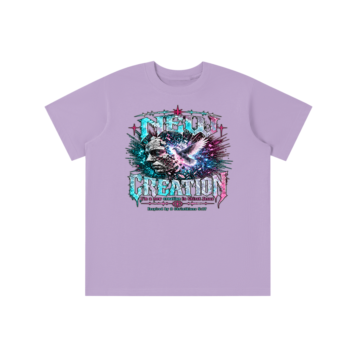 NEW CREATION I'm a new creation in Chirst Jesus Inspired by 2 Corinthians 5:17 youth T-shirt
