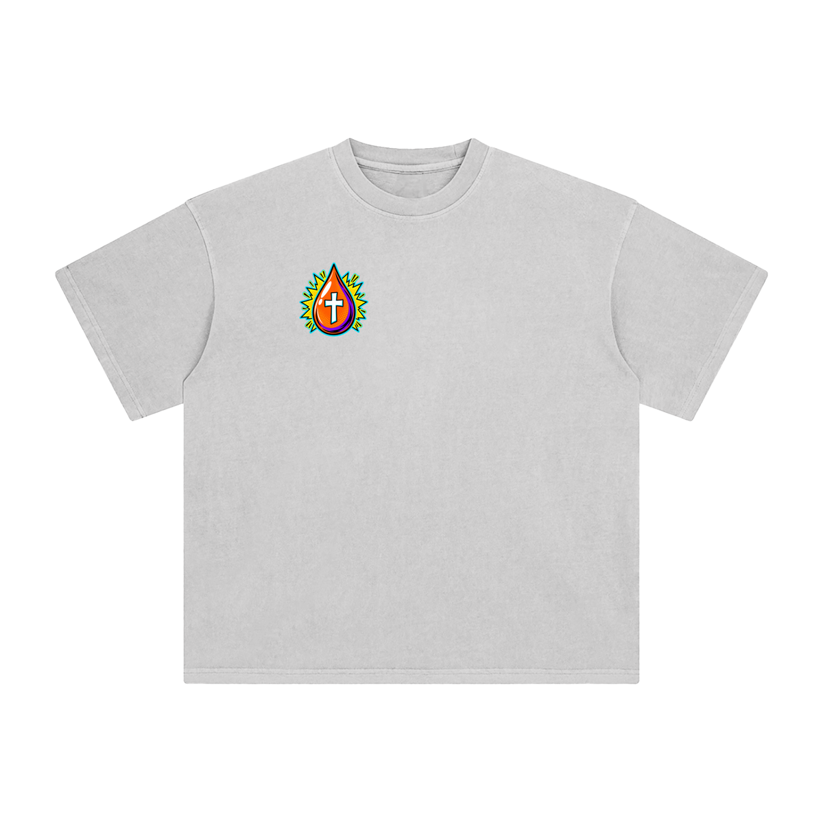 JESUS DIED ONCE BACKED UP BY Romans 6:9-10 T-Shirt
