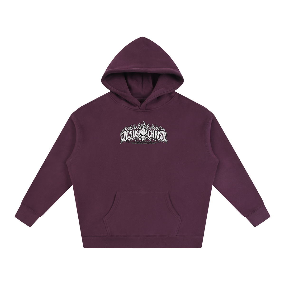 Jesus Christ The Blood Of Jesus is like the "Ticket" to the most Holy place according to Hebrews 10:19 Hoodie
