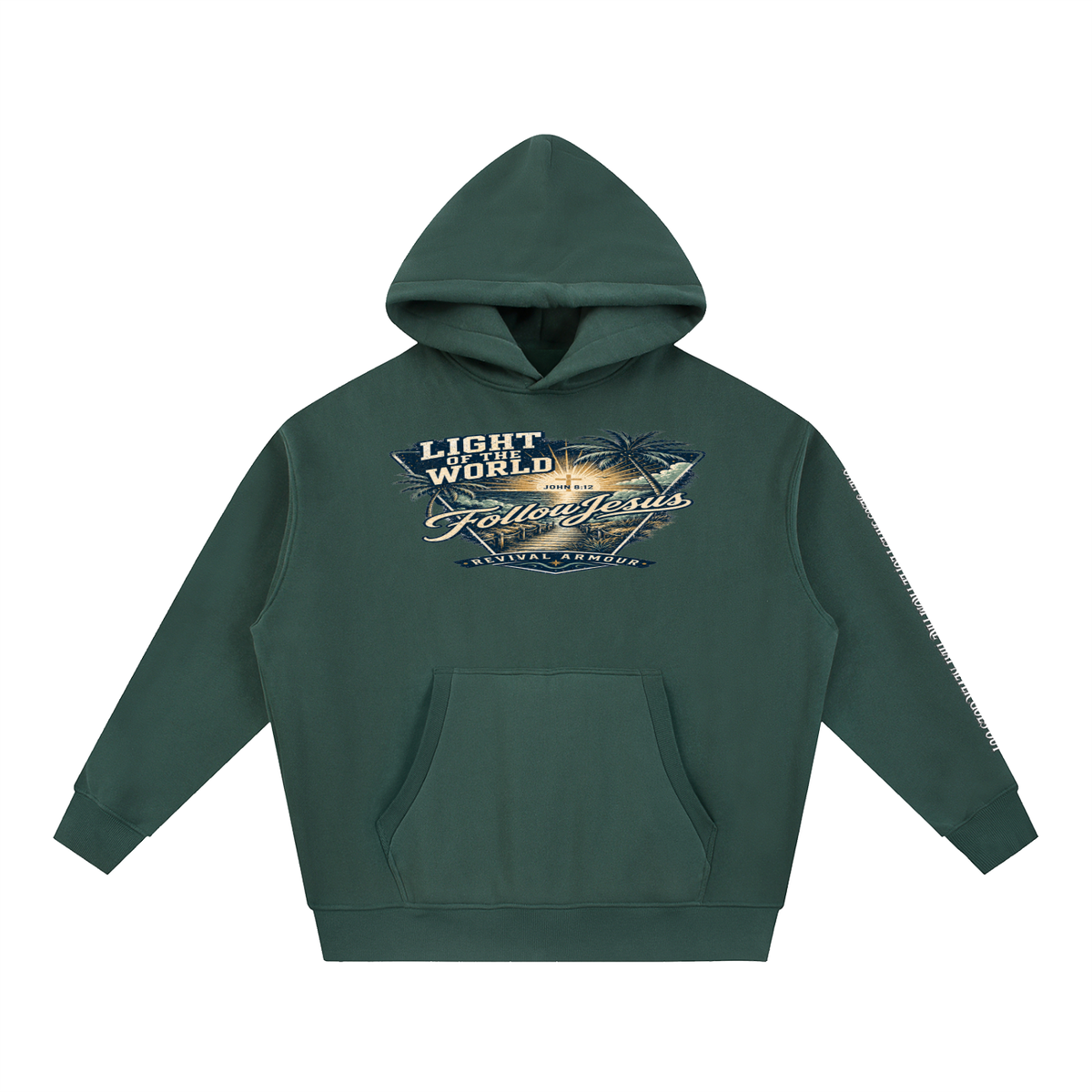 Light of the World Follow Jesus Hoodie