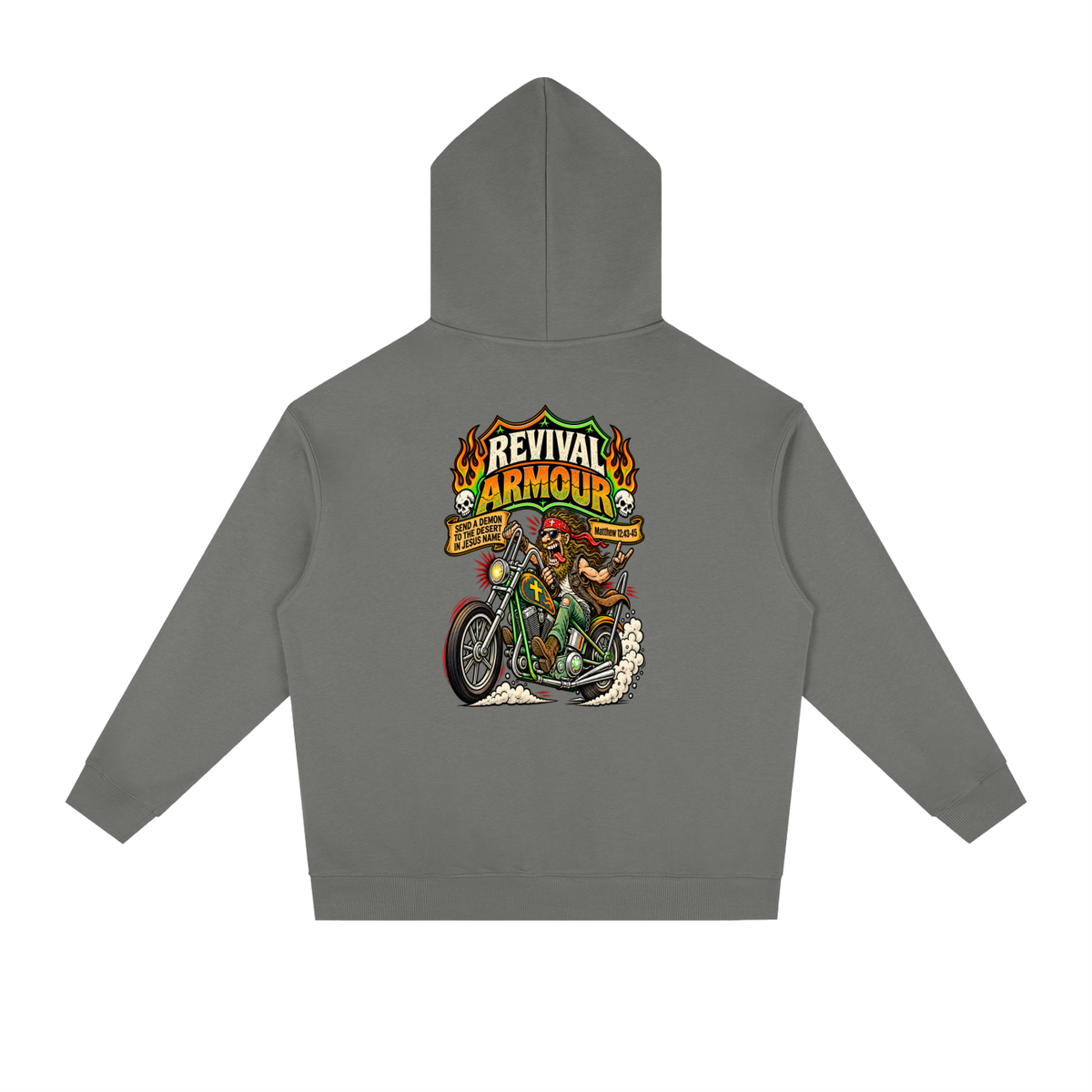 JESUS SAVES REVIVAL ARMOUR SEND A DEMON TO THE DESERT IN THE NAME OF JESUS Hoodie