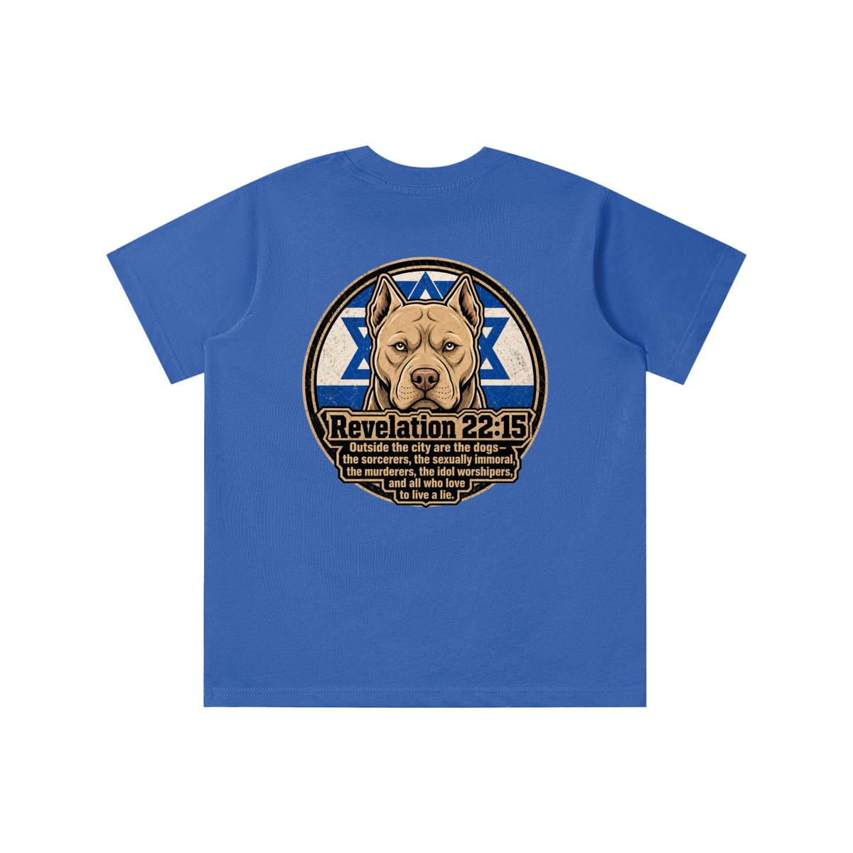 Revelation 22:15 NLT Youth T-shirt
