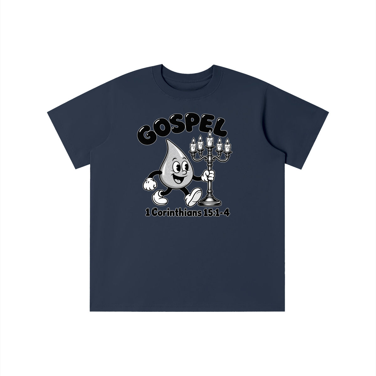 GOSPEL 1 Corinthians 15:1-4 youth T-shirt