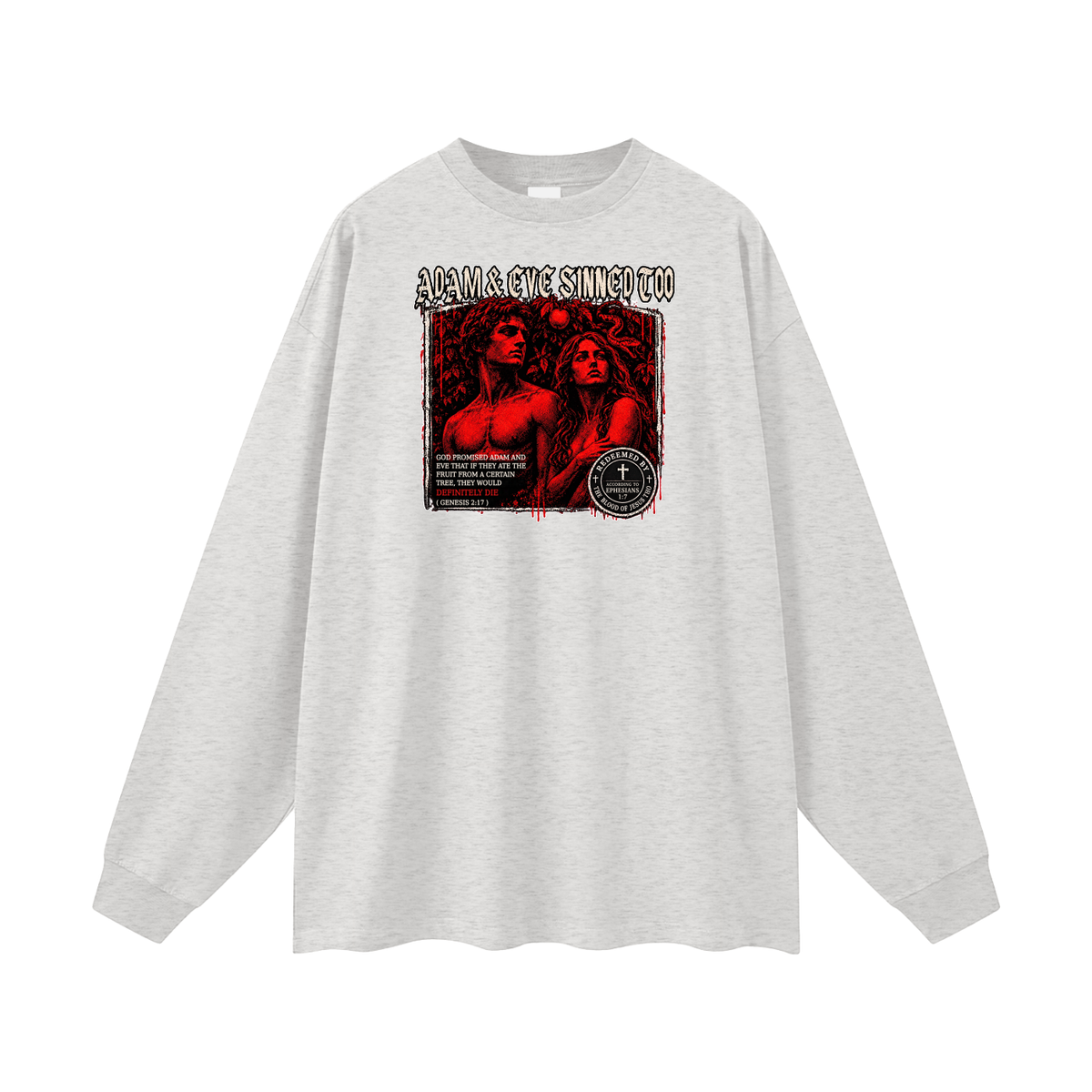 ADAM & EVE SINNED TOO Long Sleeve T-Shirt