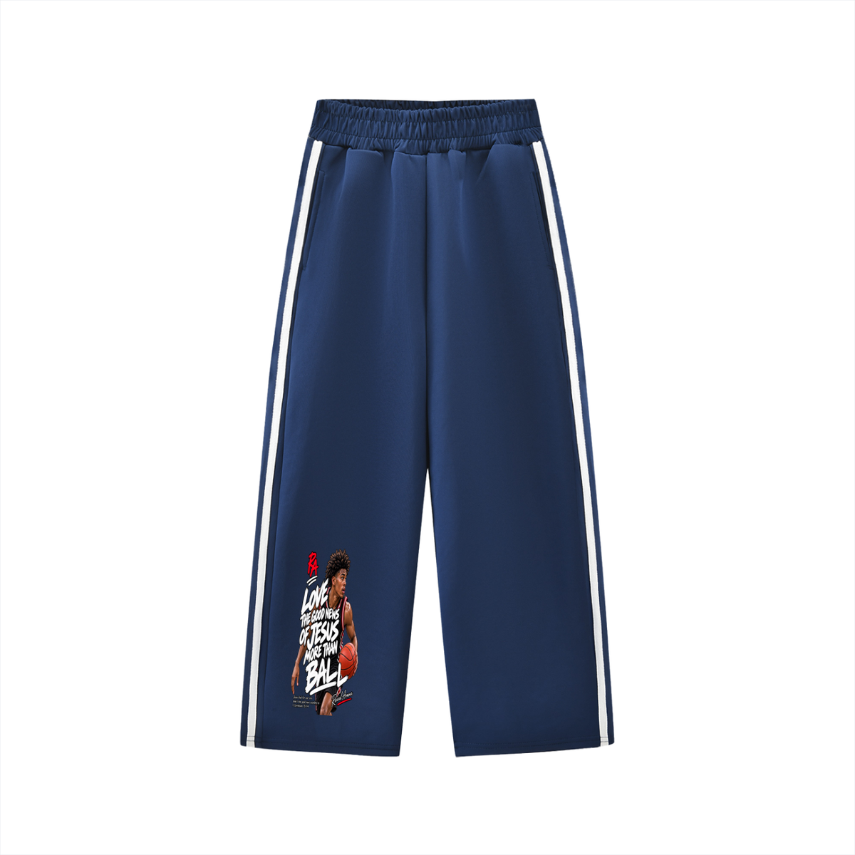 LOVE THE GOOD NEWS OF JESUS MORE THAN BALL youth Sweatpants
