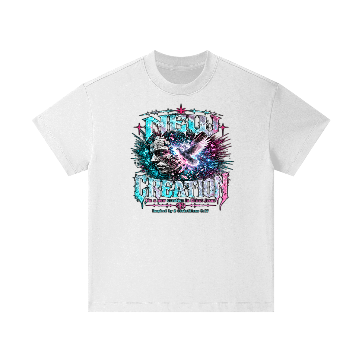 NEW CREATION I'm a new creation in Chirst Jesus Inspired by 2 Corinthians 5:17 Kids T-Shirt