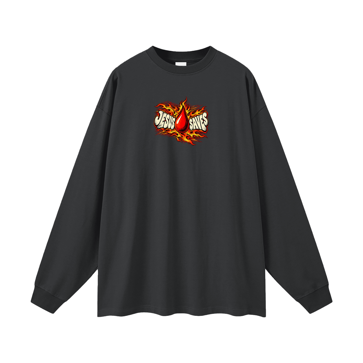 JESUS SAVES Long Sleeve T-Shirt
