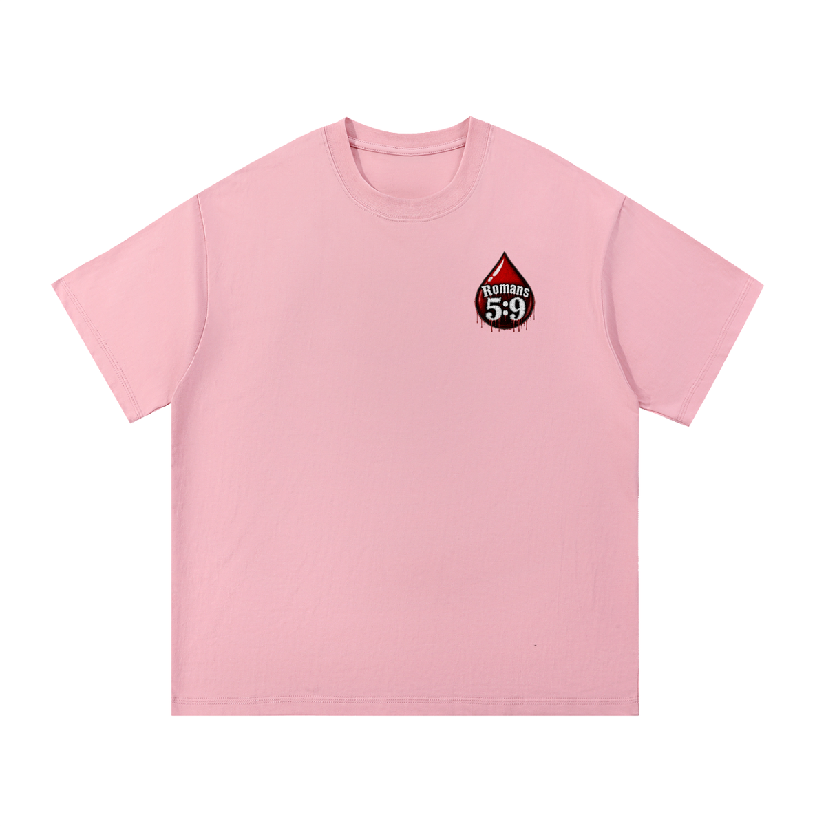 Romans 5:9 blood emoji T-Shirt