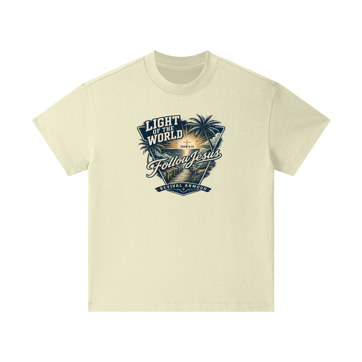 LIGHT OF THE WORLD FOLLOW JESUS REVIVAL ARMOUR Kids T-Shirt