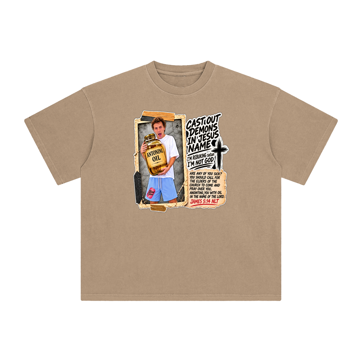 I'M REBUKING satan I'M NOT GOD T-Shirt